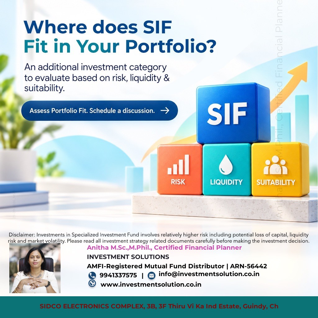 <p>Where does sif fit in your portfolio</p>
