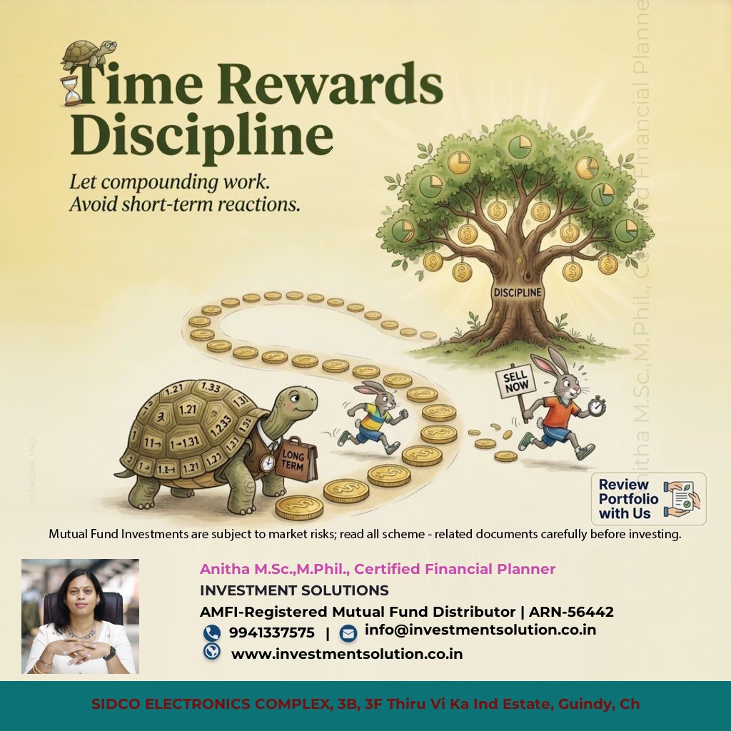 <p><strong>Time Rewards Discipline</strong></p>