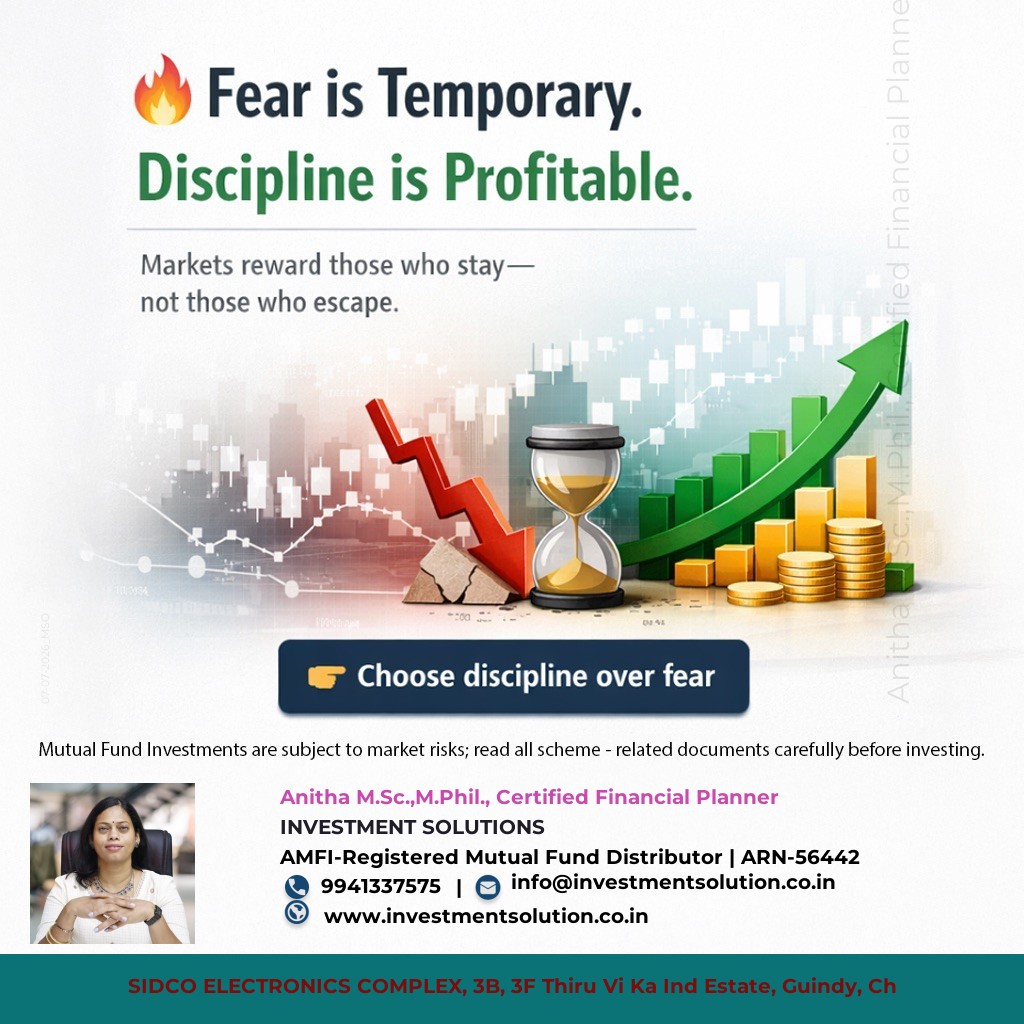 Fear Is Temporary. Discipline is Profitable.