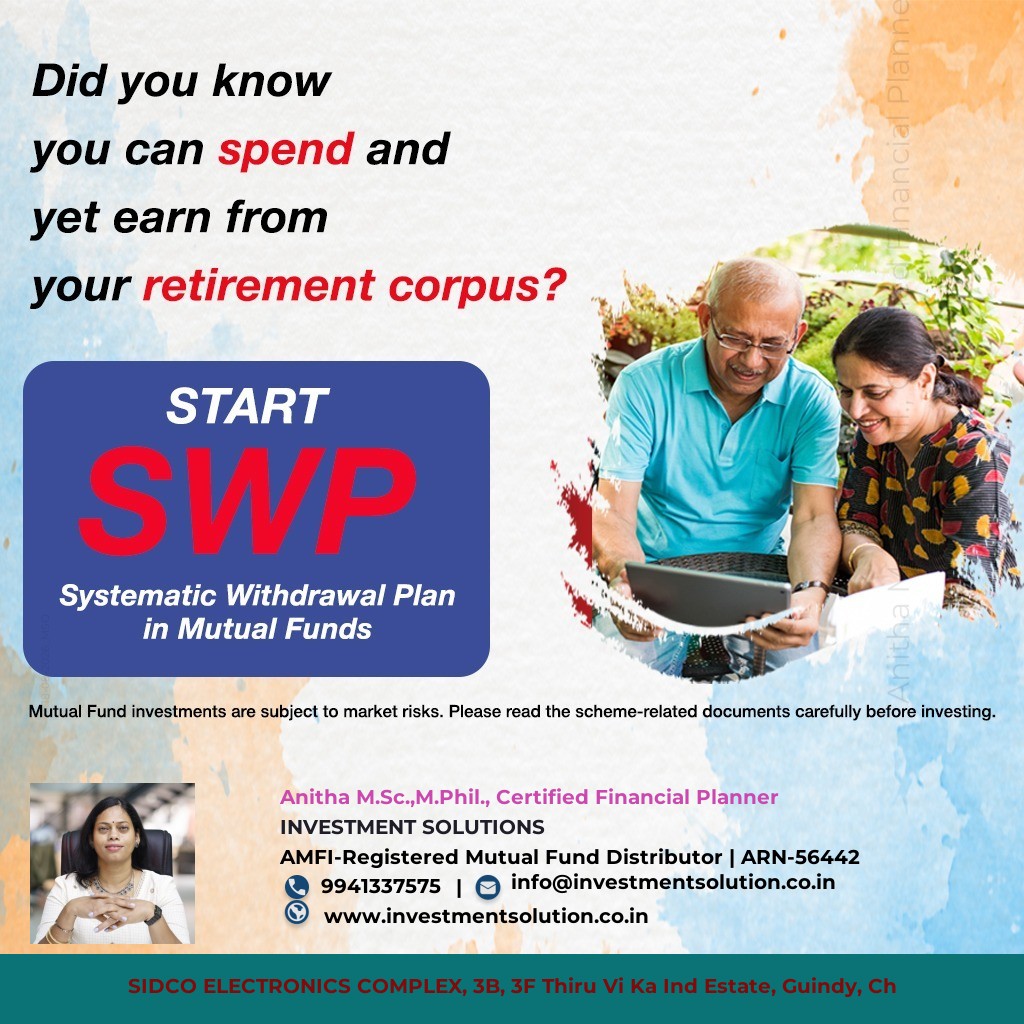 <p>Start SWP in Mutual Fund </p>