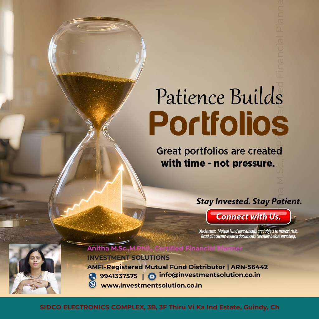 <p>Patience Builds portfolios</p>