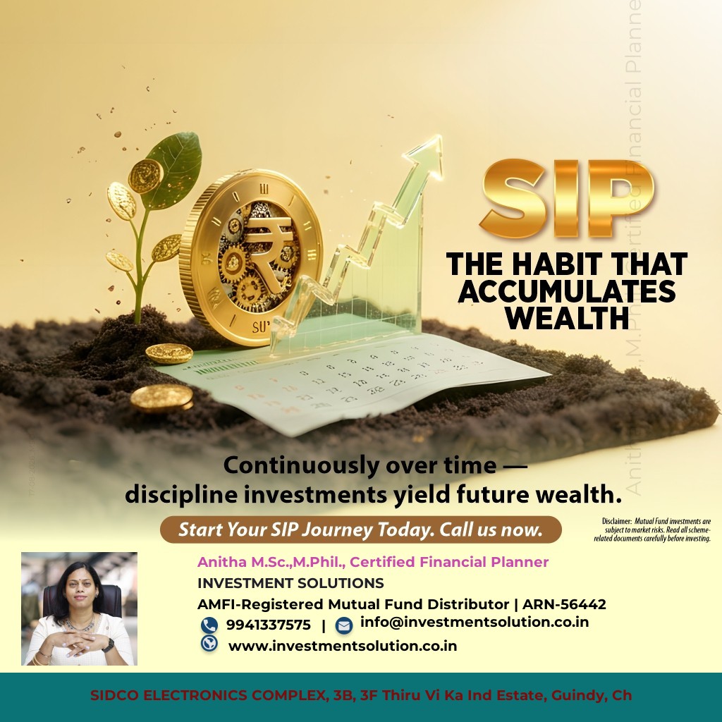 <p>SIP the habit that builds wealth</p>